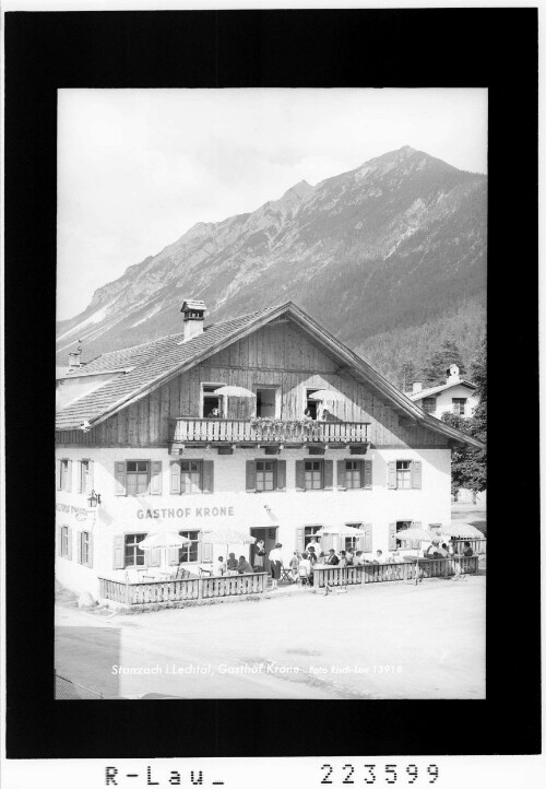 Stanzach im Lechtal / Gasthof Krone