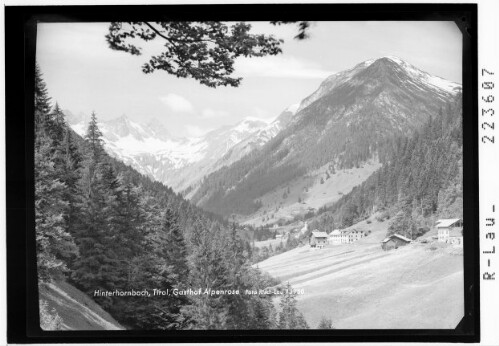 Hinterhornbach / Tirol / Gasthof Alpenrose