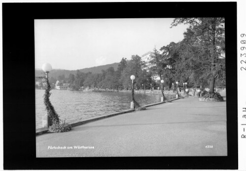 Pörtschach am Wörthersee : [Promenade mit Parkhotel in Pörtschach / Kärnten]