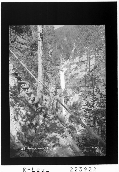 Loibl - Tschepperschlucht / Kärnten : [Tscheppaschlucht im Loibltal]
