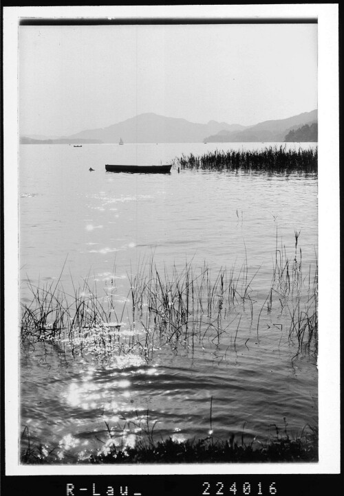 [Wörther See gegen Villacher Alpe / Kärnten]