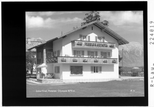 Lans / Tirol - Pension Olympia 870 m