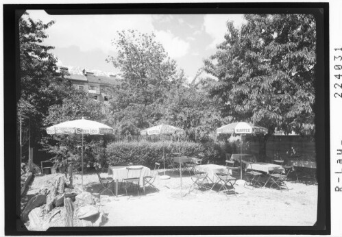 [Gastgarten - Gasthof Laurin / Innsbruck / Tirol]