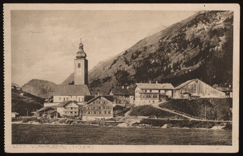 Lech Vorarlberg (1438 m) : [Lech, Vorarlberg. Gasthof und Pension Krone, Bes.: W. Pfefferkorn ...]