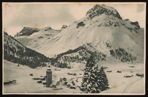 [Lech] : [Winter im Hochgebirge Lech, Vorarlberg, 1447 m ...]
