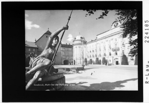 Innsbruck / Motiv bei der Hofburg