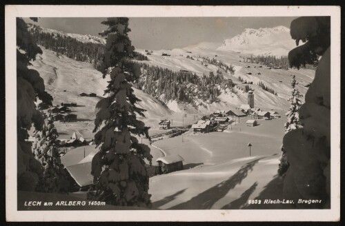 Lech am Arlberg 1450 m
