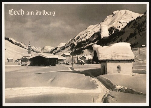 Lech am Arlberg : [Lech am Arlberg, Vorarlberg, Österreich ...]