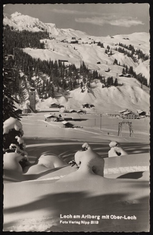Lech am Arlberg mit Ober-Lech