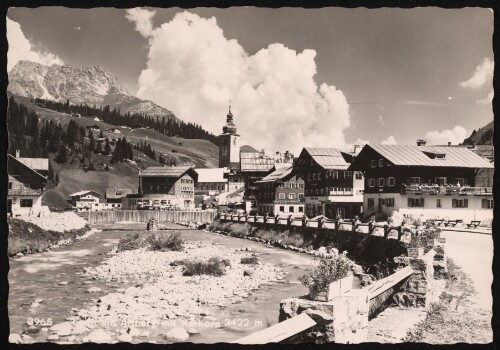 Lech am Arlberg mit Karhorn 2422 m