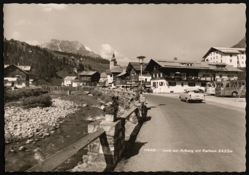 Lech am Arlberg mit Karhorn 2422 m