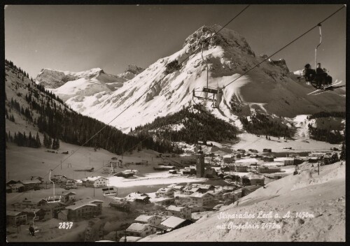 Skiparadies Lech a. A. 1450 m mit Omeshorn 2472 m