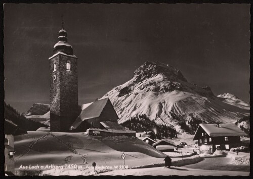 Aus Lech a. Arlberg 1450 m