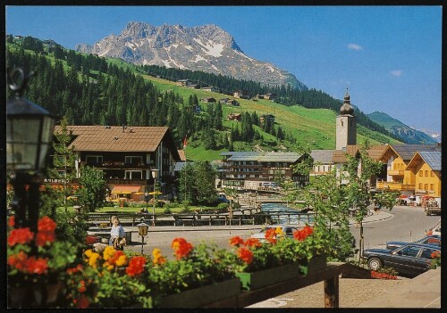 [Lech] : [Lech, 1447 m, gegen Karhorn, 2416 m Arlberg - Vorarlberg - Austria ...]