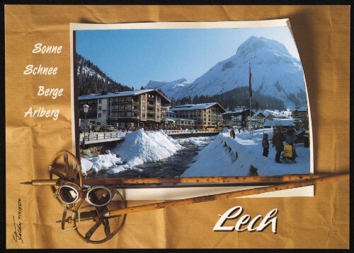 Lech Sonne Schnee Berge Arlberg : [Lech am Arlberg, 1450 m Auskunft: Verkehrsamt A-6764 Lech Tel.: (0) 5583 - 21610 ...]