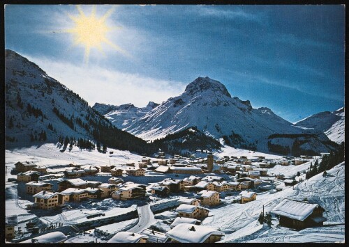 [Lech] : [Int. Wintersportplatz Lech am Arlberg 1450 m mit Omeshorn Austria ...]