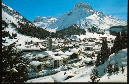 [Lech] : [Wintersportort Lech, 1450 m mit Omeshorn, 2560 m Arlberg - Vorarlberg - Österreich ...]