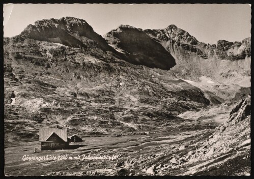 [Lech] Göppingerhütte 2240 m mit Johannesköpfe