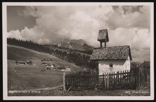 Kapelle in Lech a. Arlberg : [Deutsche Heimatbilder ...]