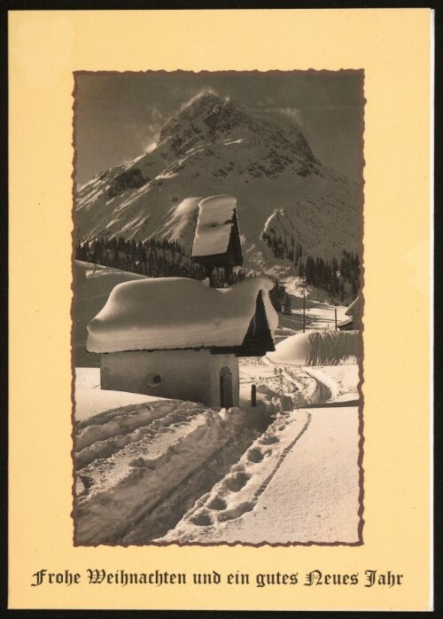 [Lech] Frohe Weihnachten und ein gutes Neues Jahr : [Motiv in Lech am Arlberg, Vorarlberg, Österreich ...]