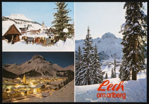 Lech am arlberg : [Wintersportort Lech, 1450 m am Arlberg - Vorarlberg ...]