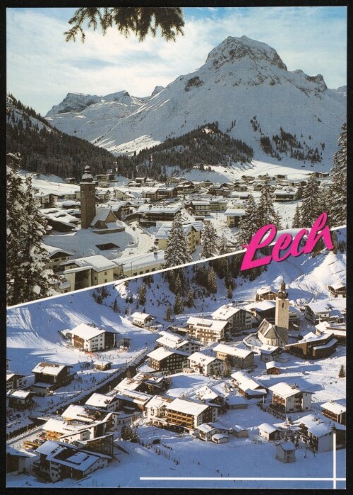 Lech : [Internationaler Wintersportplatz Lech am Arlberg, 1450 m Vorarlberg, Österreich ...]