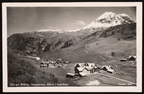 [Lech] Zürs am Arlberg, Flexenstrasse, 1720 m (Vorarlberg)