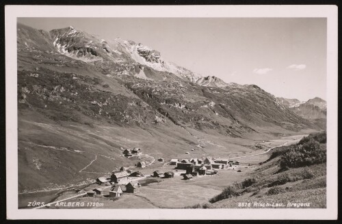 [Lech] Zürs a. Arlberg 1720 m