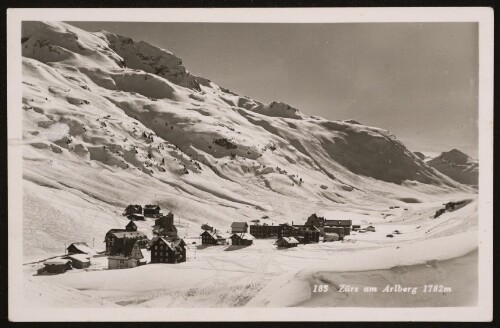 [Lech] Zürs am Arlberg 1782 m