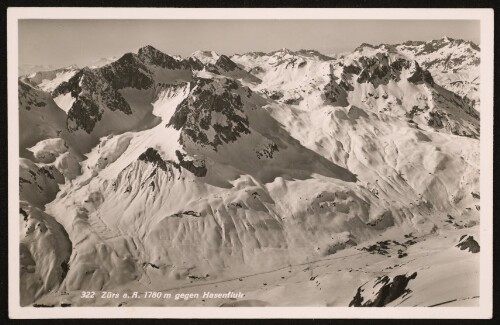 [Lech] Zürs a. A. 1780 m gegen Hasenfluh