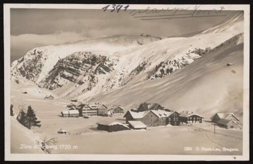 [Lech] Zürs a. Arlberg 1720 m