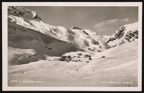 [Lech] Zürs a. Arlberg 1720 m