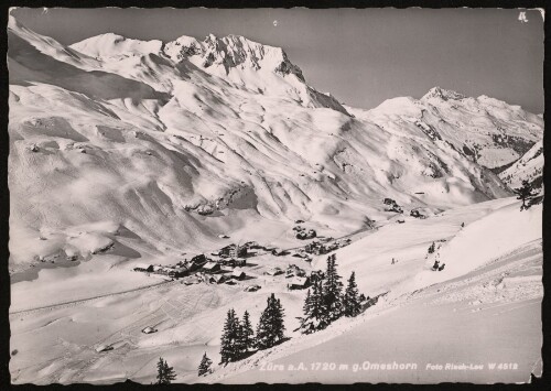 [Lech] Zürs a. A. 1720 m g. Omeshorn