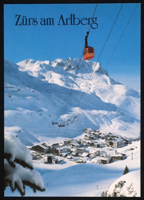 [Lech] Zürs am Arlberg : [Internationaler Wintersportplatz Zürs am Arlberg, 1720 m mit Madloch, 2437 m und Omeshorn Vorarlberg, Österreich ...]