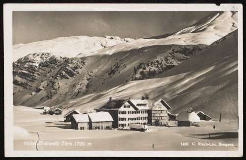 [Lech] Hotel Edelweiß Zürs 1720 m