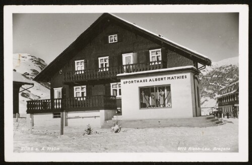 [Lech] Zürs a. A. 1720 m