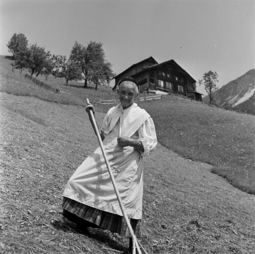 Sonntag, Parzelle Buchholz, Personenporträt