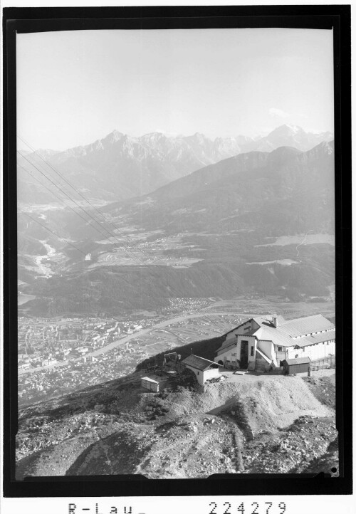 [Station Seegrube gegen Serles und Habicht]