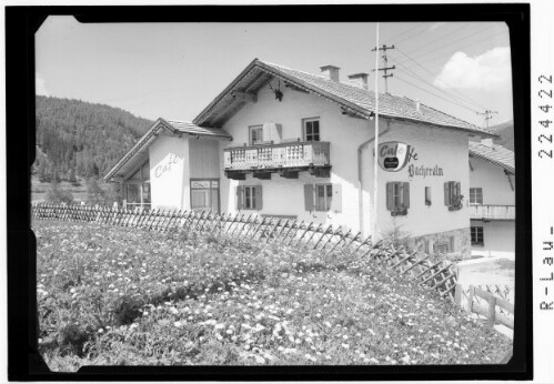 [Cafe Bacheralm in Steinach am Brenner / Tirol]