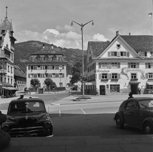 Dornbirn, Marktplatz, Gasthof Hirschen