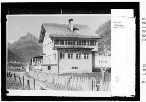 Pension Edelweiss Galtür Tirol