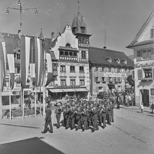 Dornbirn, Marktplatz, Stadtmusik Dornbirn, Johann-Luger-Haus