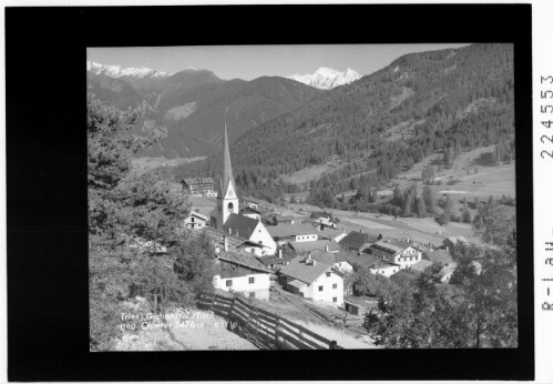 Trins im Gschnitztal / Tirol gegen Olperer 3476 m