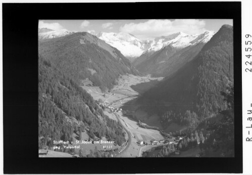 Stafflach und St. Jodok am Brenner gegen Valsertal