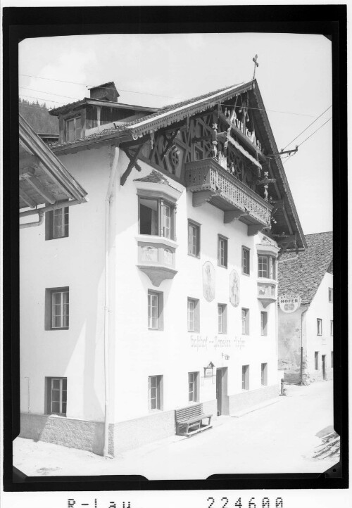 [Gasthof Hofer in Trins im Gschnitztal / Tirol]