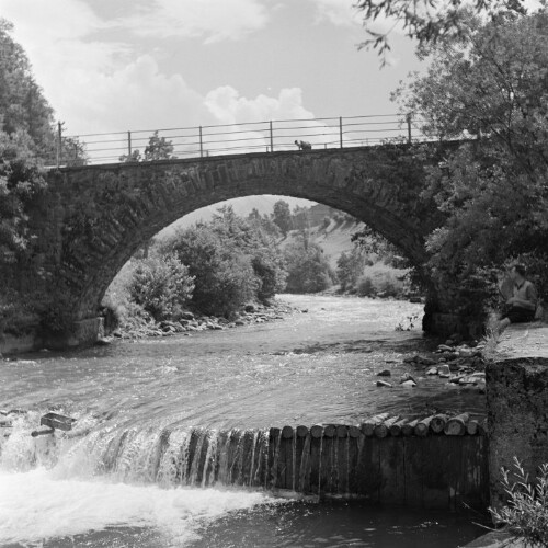 Mellau, Brücke, Bregenzerache