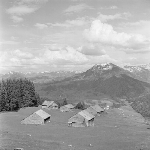 Schwarzenberg, Vorsäß Hütten