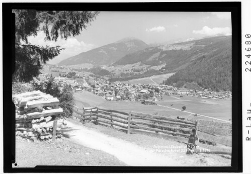Fulpmes im Stubaital 935 m mit Parscherkofel 2247 m