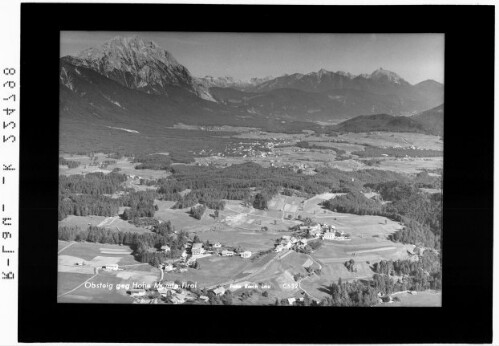 Obsteig gegen Hohe Munde / Tirol