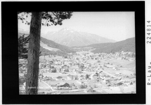 Seefeld in Tirol 1200 m gegen Hocheder 2798 m